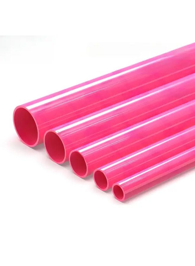 32mm UPVC Pink Water Pipe Durable PVC Aquarium Tank Connector for Home Office Plumbing - Image 4