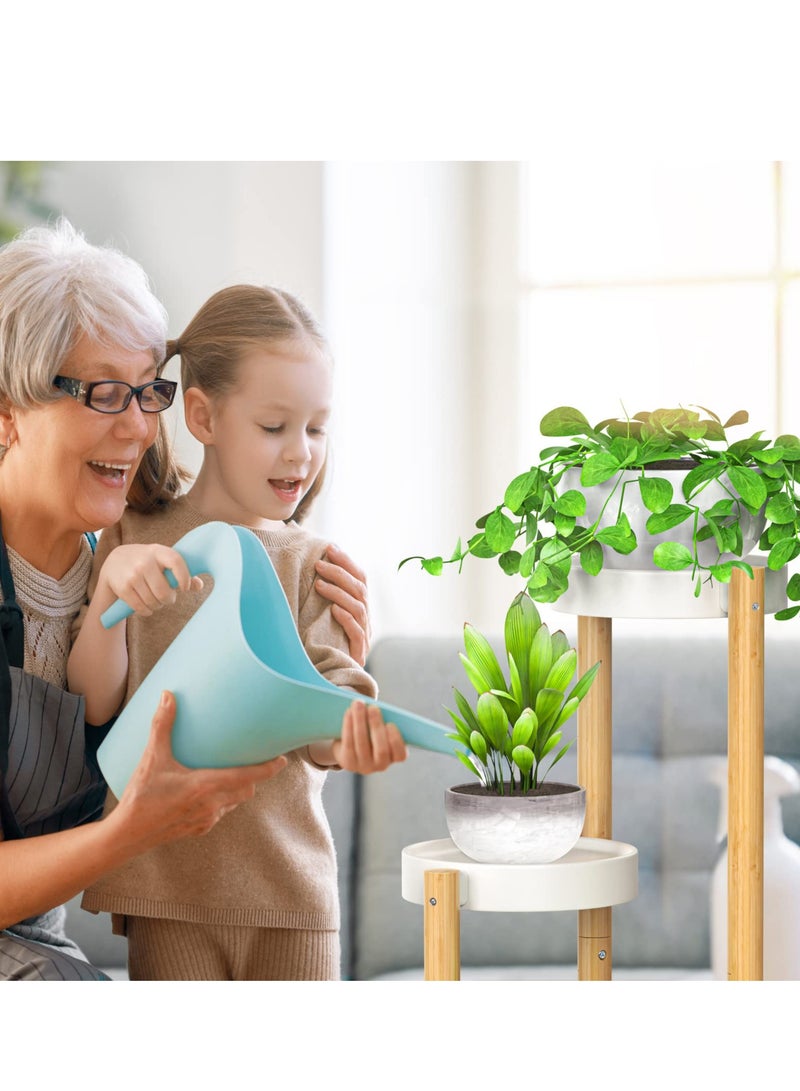 XiuWoo 3-Tier Tall Corner Plant Flower Stand Holder Plant Display Rack Plant Stands for Outdoor Garden Indoor Home Living Room - Image 2