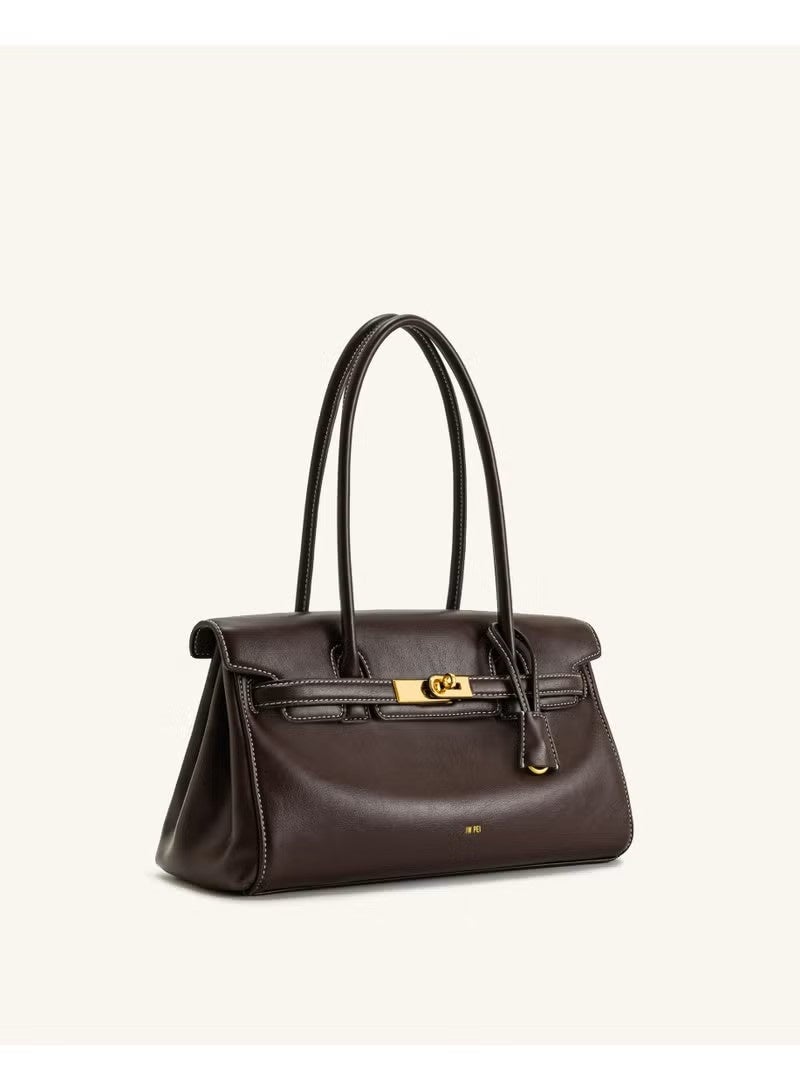 JW PEI Yara Handheld Single Shoulder for Women 2025 New Niche Design - Brown - Image 4