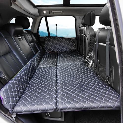 YASHINE Non Inflatable Truck Bed Air Mattress for Large Truck, Car Travel Camping Back Seat Extender for F150/RAM 1500/Silverado/Ranger/GMC/Tundra/Tacoma - Image 1
