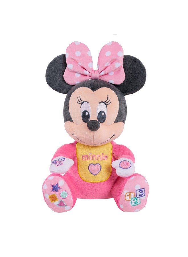 Disney baby Musical Discovery Plush Minnie Mouse With Sounds And Phrases, Sings Abcs, 123S, And Colors Songs, Kids Toys For Ages 06 Month By Just Play - Image 1