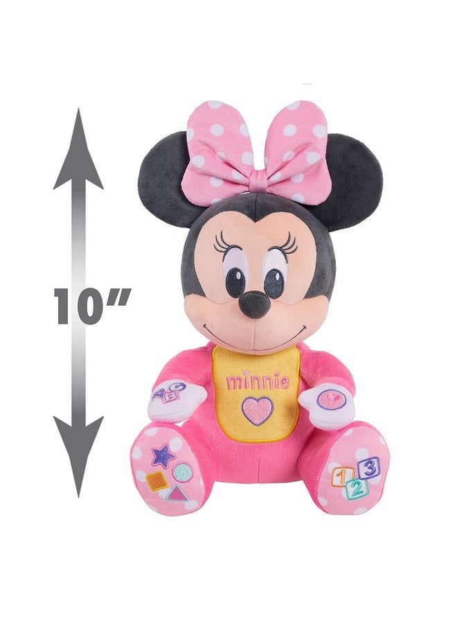 Disney baby Musical Discovery Plush Minnie Mouse With Sounds And Phrases, Sings Abcs, 123S, And Colors Songs, Kids Toys For Ages 06 Month By Just Play - Image 4