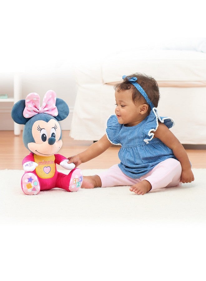 Disney baby Musical Discovery Plush Minnie Mouse With Sounds And Phrases, Sings Abcs, 123S, And Colors Songs, Kids Toys For Ages 06 Month By Just Play - Image 2