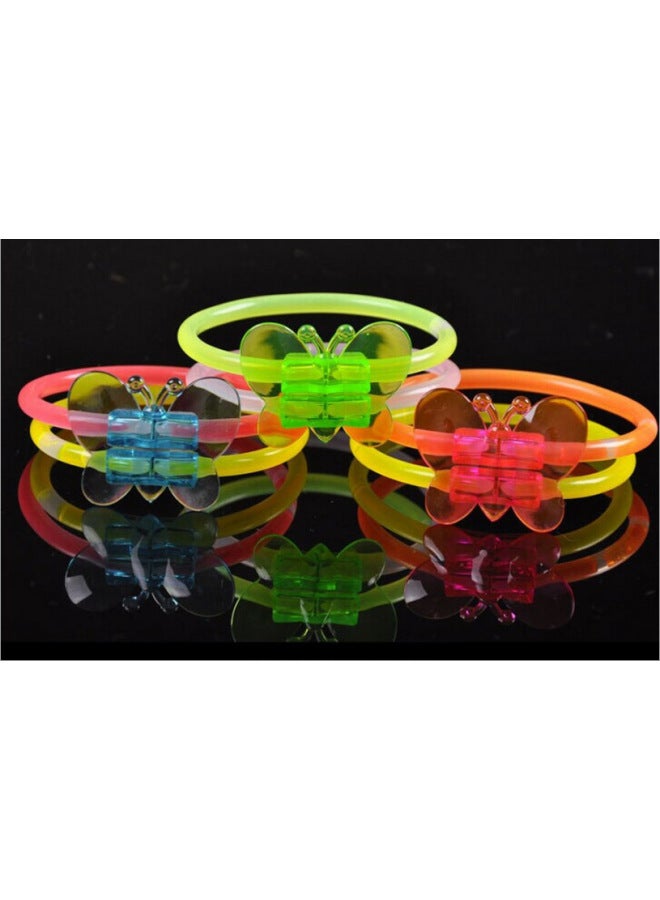 Glow Stick Accessories Glasses Frame Lantern Accessories Hair Card Luminous Toy Glow Stick Heart-Shaped Glasses Assembly Rack-Color:General Glasses Accessories - Image 5