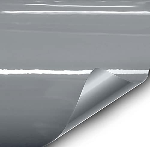 VVIVID Gloss Elephant Grey Nardo Gray Vinyl Car Wrap Film 6ft x 5ft