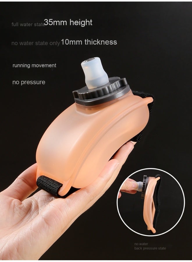 NeeMee Wrist Water Bottle-Wearable HandsFree Silicone 7 Oz Running Water Bottle, Sports Portable Fitness Cycling Marathon Rock Climbing Sports Cup - Image 2