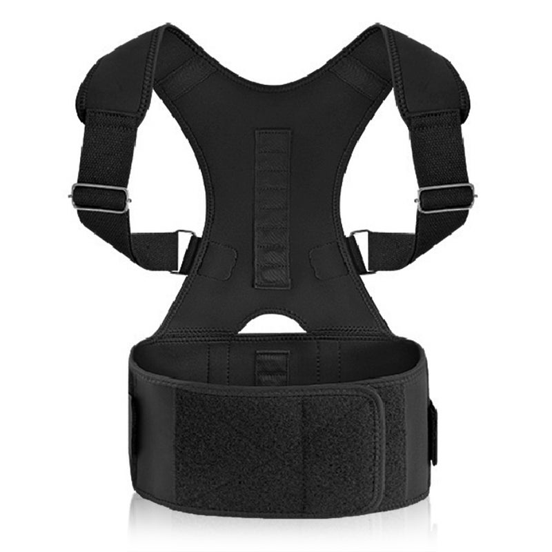 Correct Posture Support Belt with Magnetic Therapy for Shoulder Spine Back Brace - Image 2