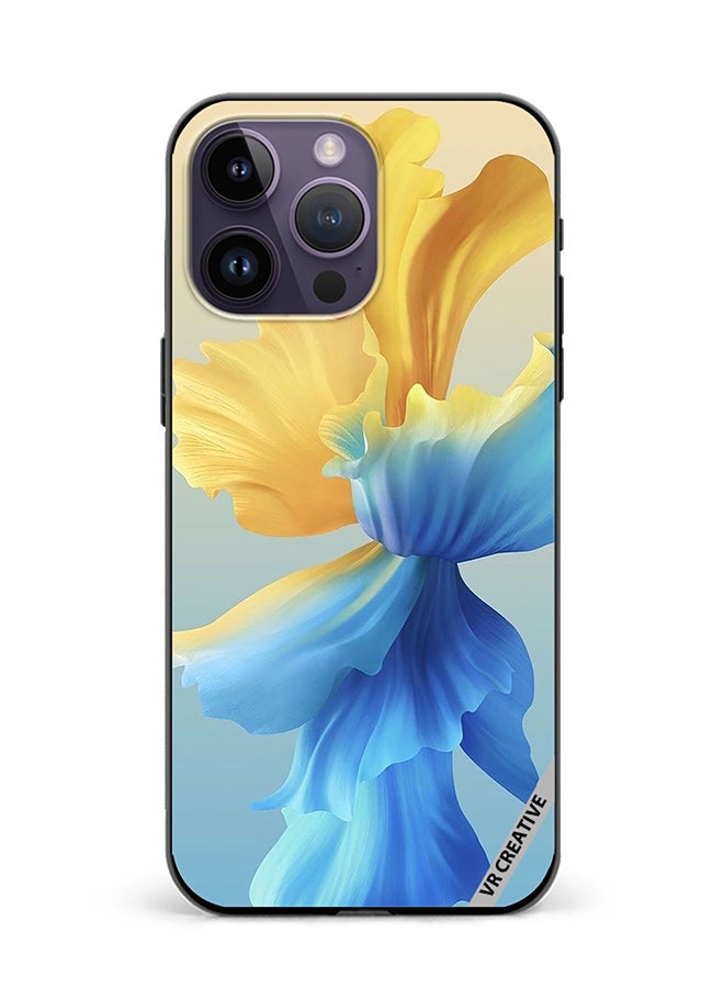 VR CREATIVE Protective Case Cover For Apple iPhone 16 Pro Flower Design Multicolour - Image 1