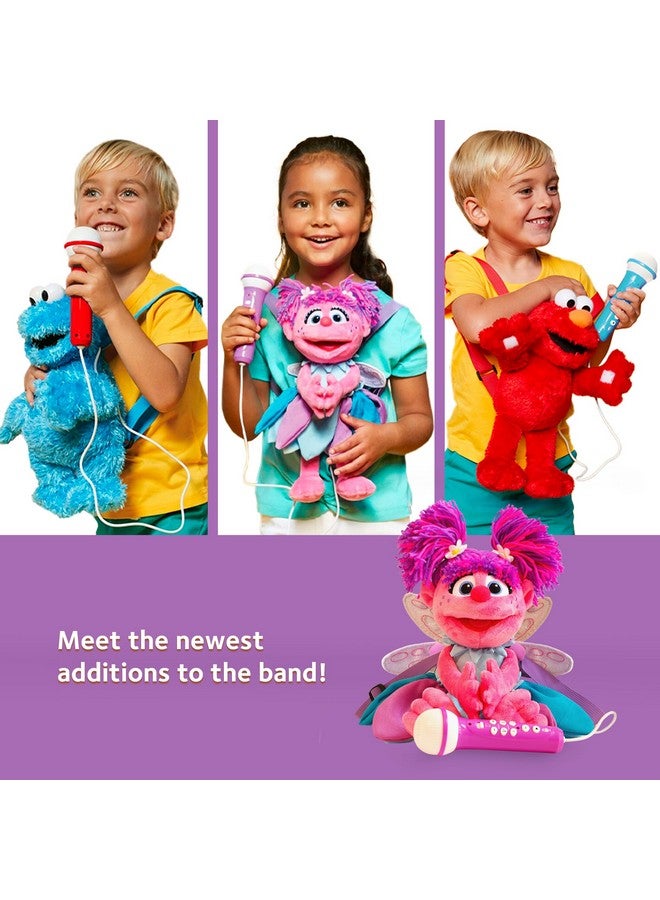 Singing Machine Karaoke Plush Sesame Street Toys (Abby Caddaby Plush Toy) - Adjustable Carrying Straps - Sing-Along Built-In Real Working Microphone & Speaker With Record & Playback Function - Image 5