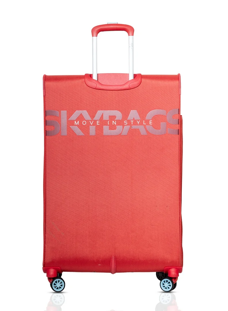Skybags SET OF 2 VANGUARD PLUS 8W EXP TROLLEY BAGS 20/28inch CORAL