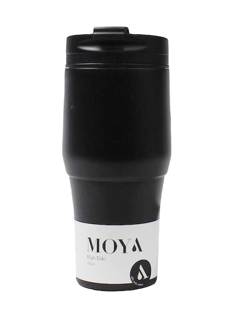 MOYA High Tide 380Ml Travel Coffee Mug Black-Black - Image 1