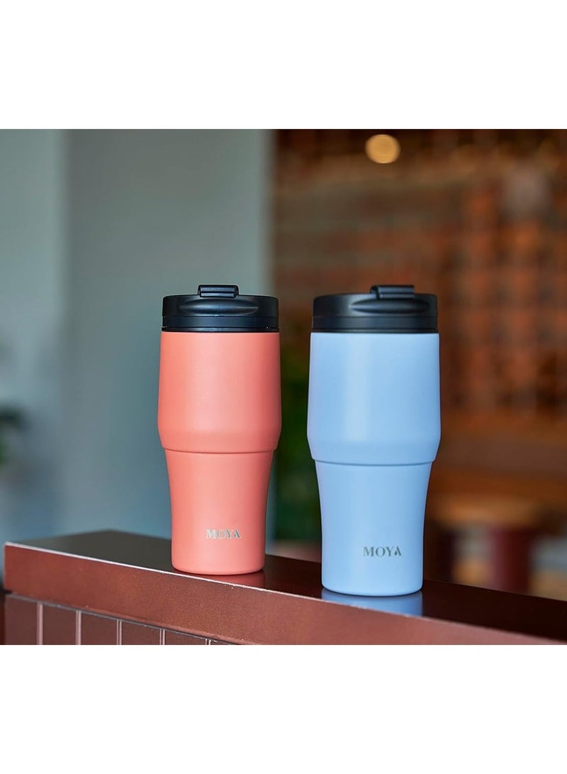 MOYA High Tide 380Ml Travel Coffee Mug Black-Black - Image 3