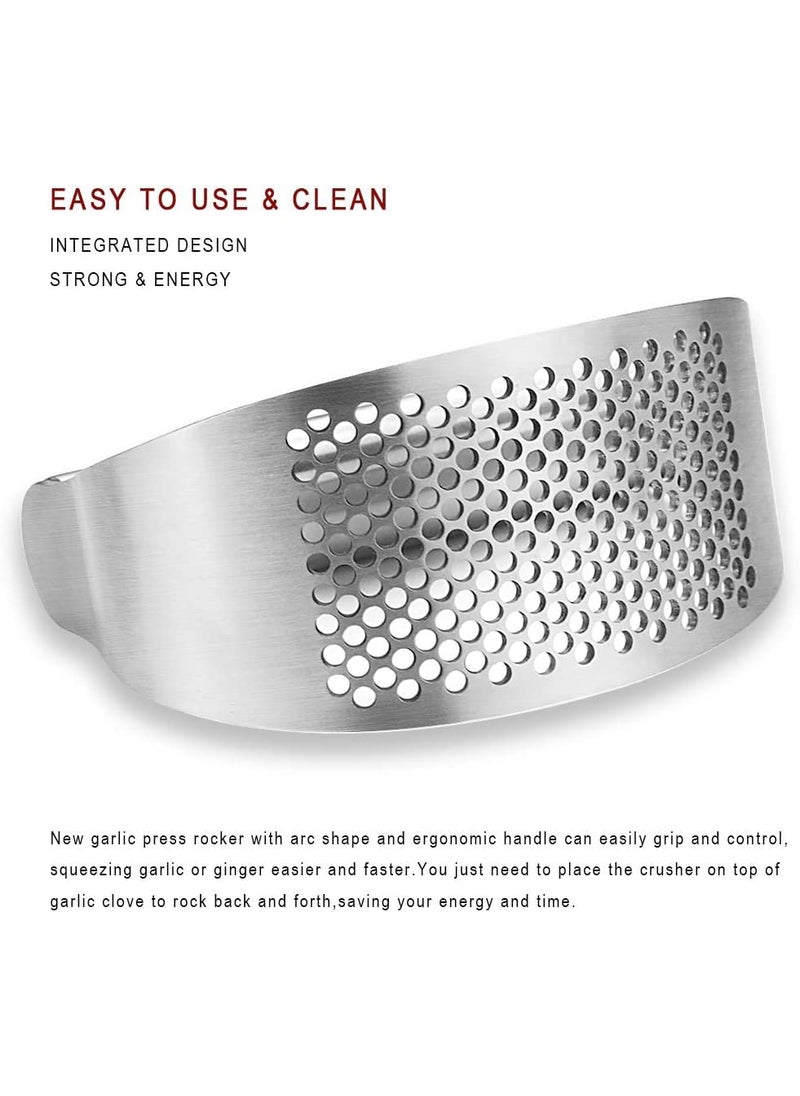Ramkuwar with device of R Ramkuwar with device of R Stainless Steel Dishwasher Safe Garlic Press Crusher  - Image 4