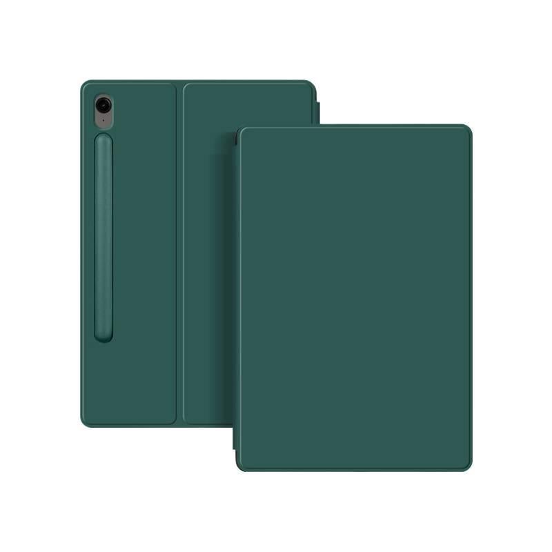 DGG Green Samsung Tab Case Compatible with Multiple Samsung Tab Models with Protective Cover Stand Function and Daily Tablet Carry - Image 1