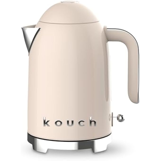 Germany Electric Kettle 17 L Capacity With Water Level Indicator Strix Controller AntiSlip Feet Soft Opening Lid Sus 304 Cream 1 Year Warranty Kec2250