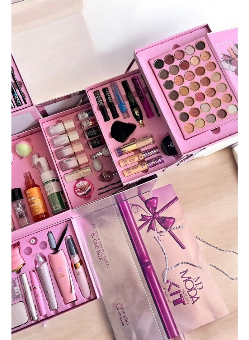 Moda Advanced Box - 140 Complete Pieces for Unparalleled Makeup and Care - Image 4