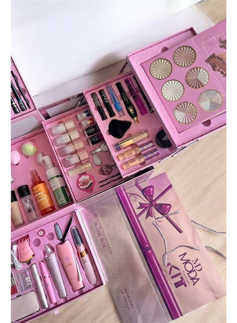 Moda Advanced Box - 140 Complete Pieces for Unparalleled Makeup and Care - Image 3