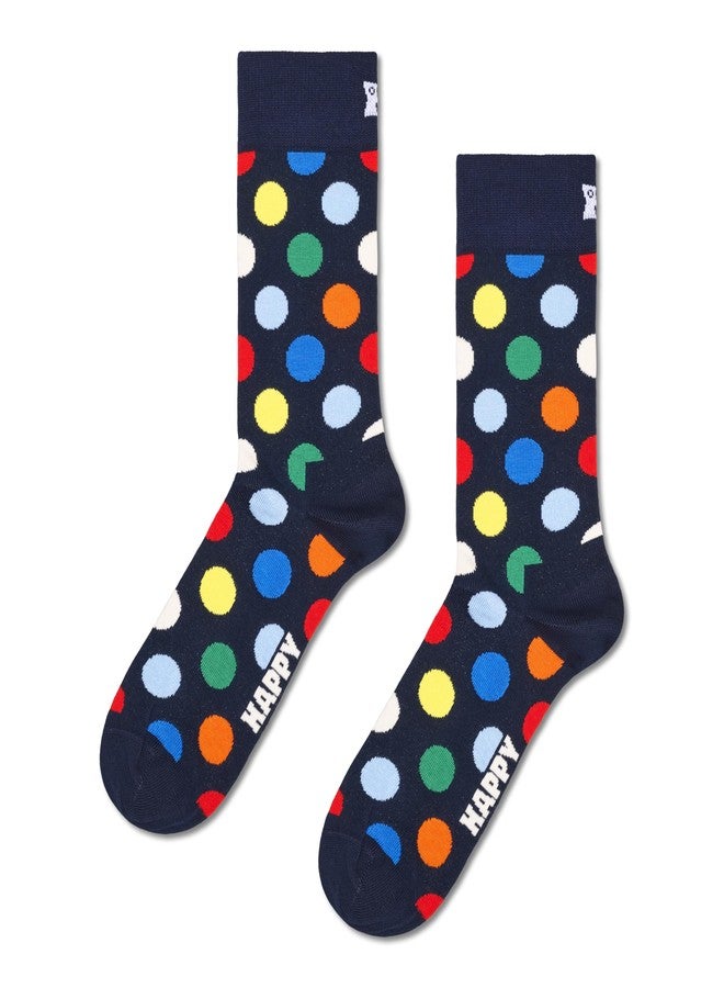 Happy Socks 3-Pack Graphics Socks, Blue, M/L - Image 4