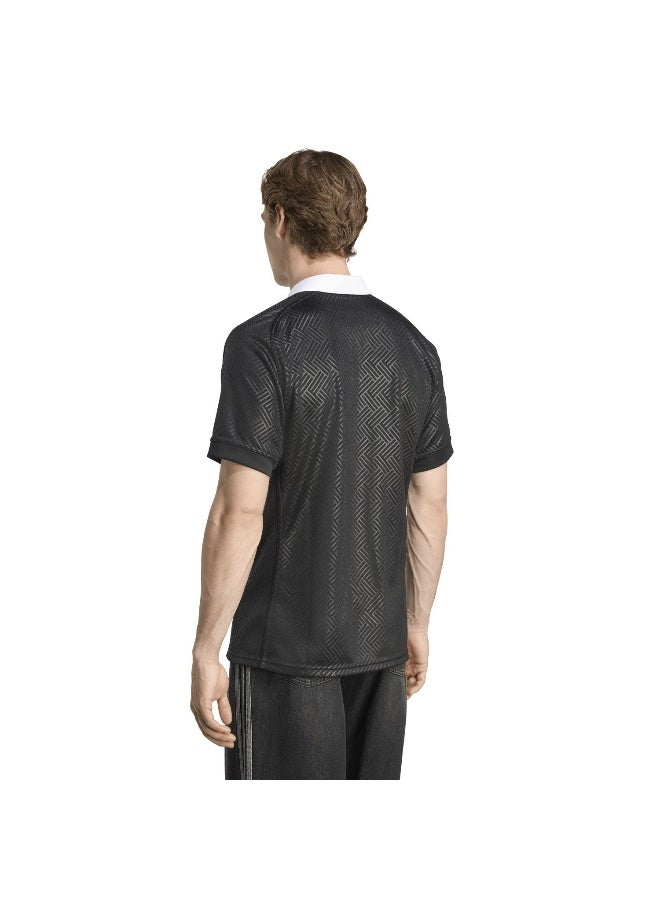 adidas قميص أديداس رجالي أسود قصير الأكمام - Image 4