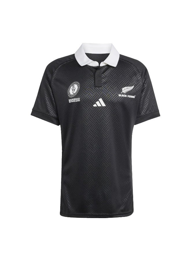 adidas قميص أديداس رجالي أسود قصير الأكمام - Image 1