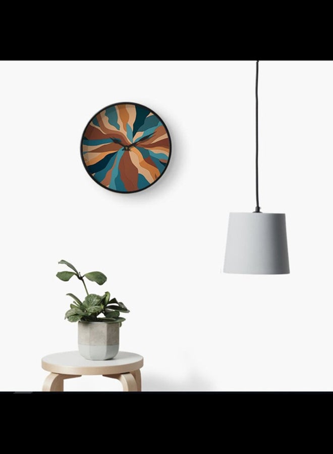 RIZARIES ساعة حائط بتصميم المحيط - Image 1