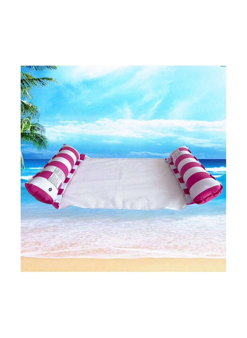 NIBEMINENT 4-in-1 Hammock Inflatable Pool Float, Multi-Purpose Pool Hammock (Saddle, Lounge Chair, Hammock, Drifter) Pool Chair, Portable Water Hammock - Image 1