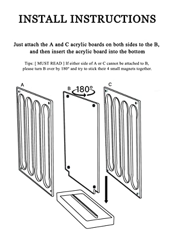 DuvinDD Coffee Pod Holder for Nespresso Original Line Capsule Holder Acrylic Magnetic Coffee Pods Organizer, Freestanding or Magnetic to the Fridge, Hold 40 Capsule Pods Capacity Storage Rack - Image 4