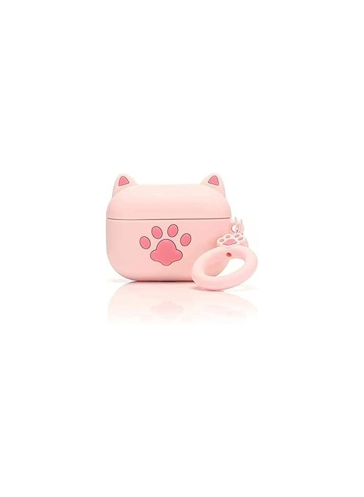 YONK Case for Airpods 3 3rd Generation Cute Soft Silicone 3D Funny Fun Character Fashion Designer Cartoon Cases for Kids Boys Girls ((Cat's Paw Pink))…