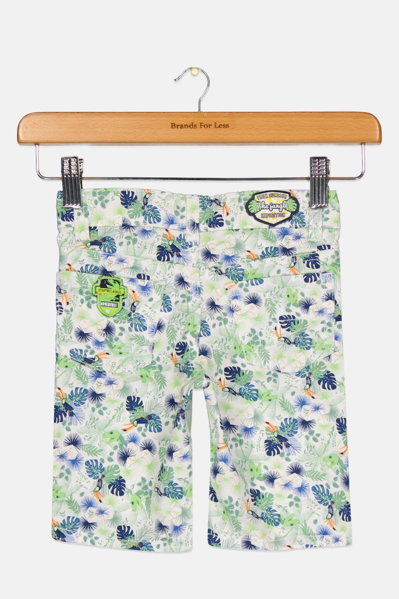 Sergent Major Toddlers Boy Allover Printed Shorts, Multicolor - Image 2