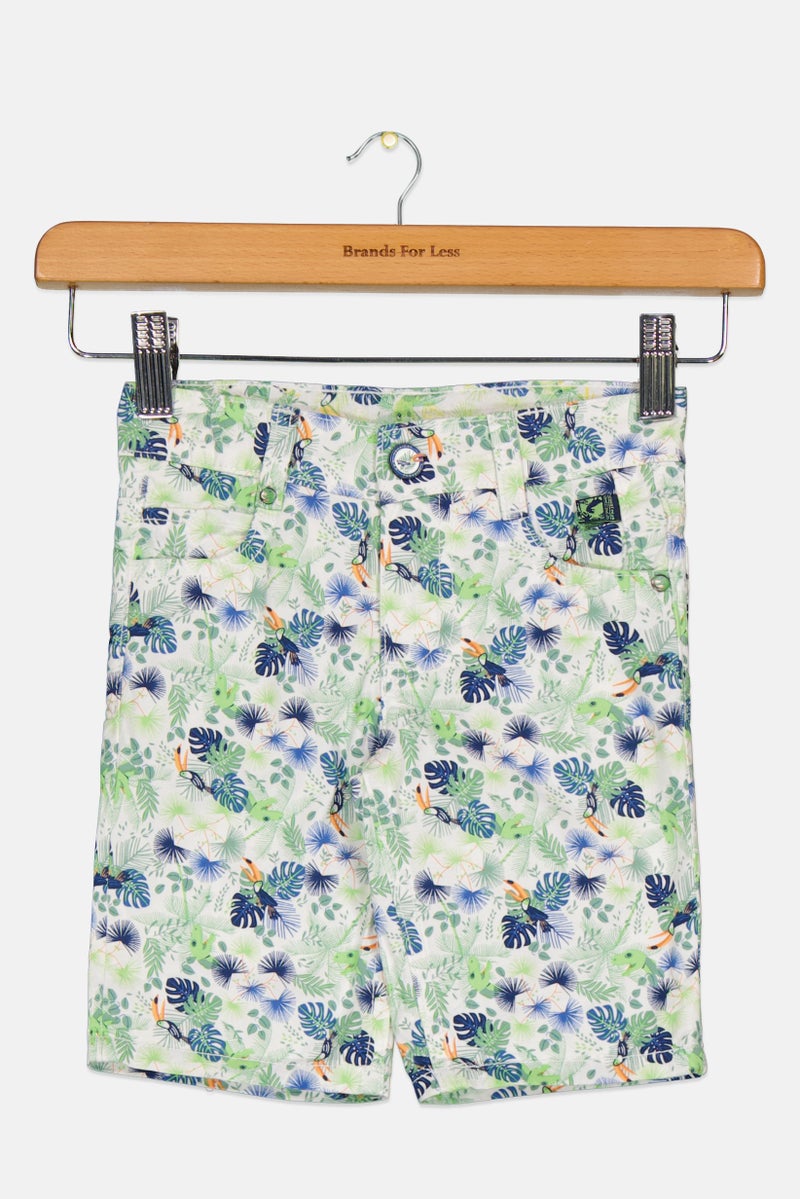Sergent Major Toddlers Boy Allover Printed Shorts, Multicolor - Image 1