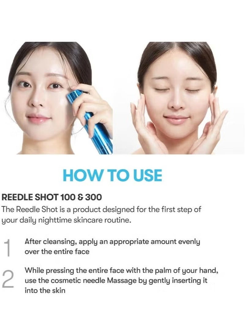 VT COSMETICS Hydrop Reedle Shot 100hL, Hyaluronic Acid Microneedling Serum, Intensive Hydrating & Moisturizing Exosome, Light-Weight, Soft Skin, Glass Skin(50ml) - Image 5