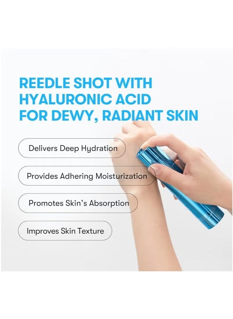 VT COSMETICS Hydrop Reedle Shot 100hL, Hyaluronic Acid Microneedling Serum, Intensive Hydrating & Moisturizing Exosome, Light-Weight, Soft Skin, Glass Skin(50ml) - Image 3