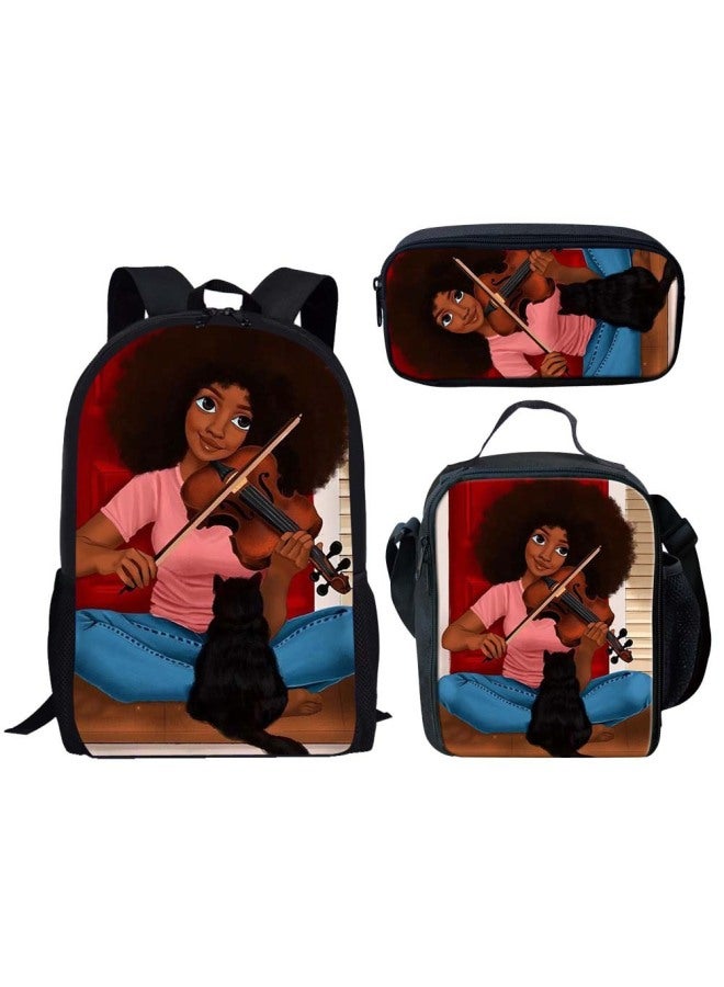 A Generation Of Custom Children's Primary School Bag Backpack Meal Bag Pen Bag Three-piece Cross-border-Color:HBC191128C+G+K - Image 2