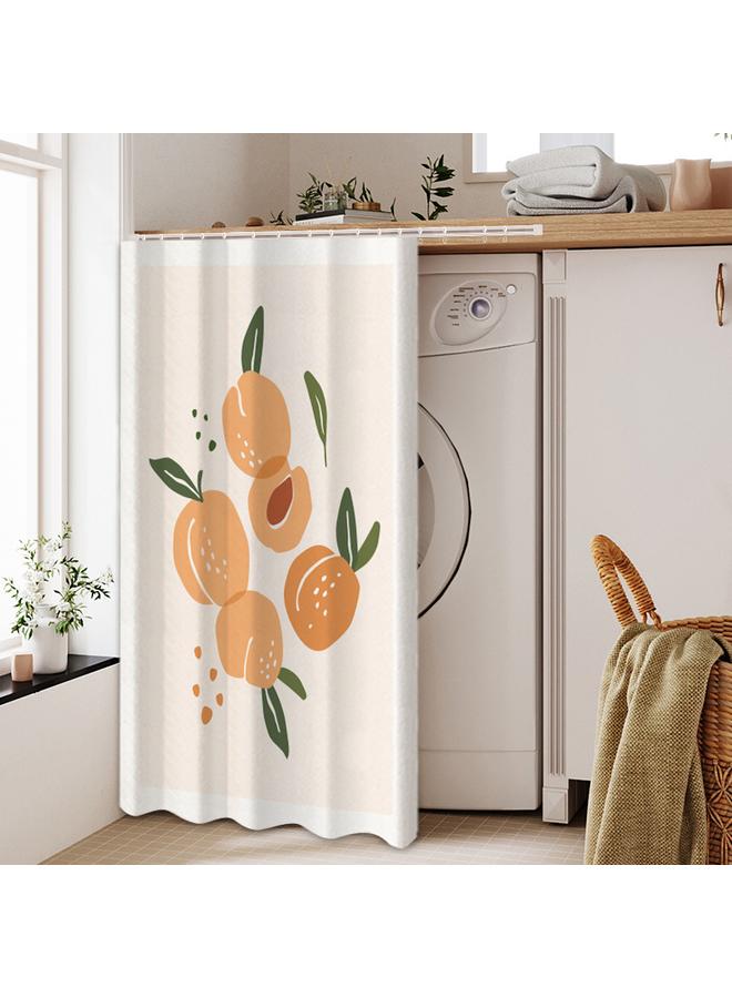 Bluejw Ins Shelter Curtain Velcro Dust-proof Self-adhesive Kitchen Cabinet Shelter Curtain Mirror Ugly-covering Curtain Cabinet Curtain Punch-free Half Door Curtain - Image 1