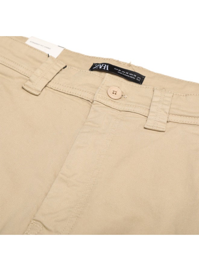 Zara men's Simple Cotton Comfortable Breathable Low-key Casual Versatile Pants - Image 4
