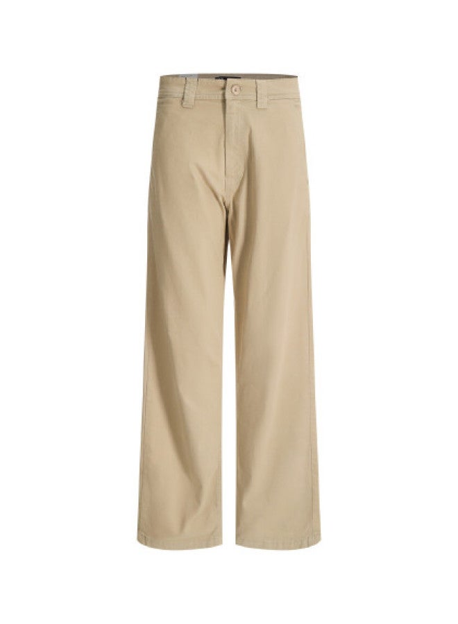Zara men's Simple Cotton Comfortable Breathable Low-key Casual Versatile Pants - Image 1