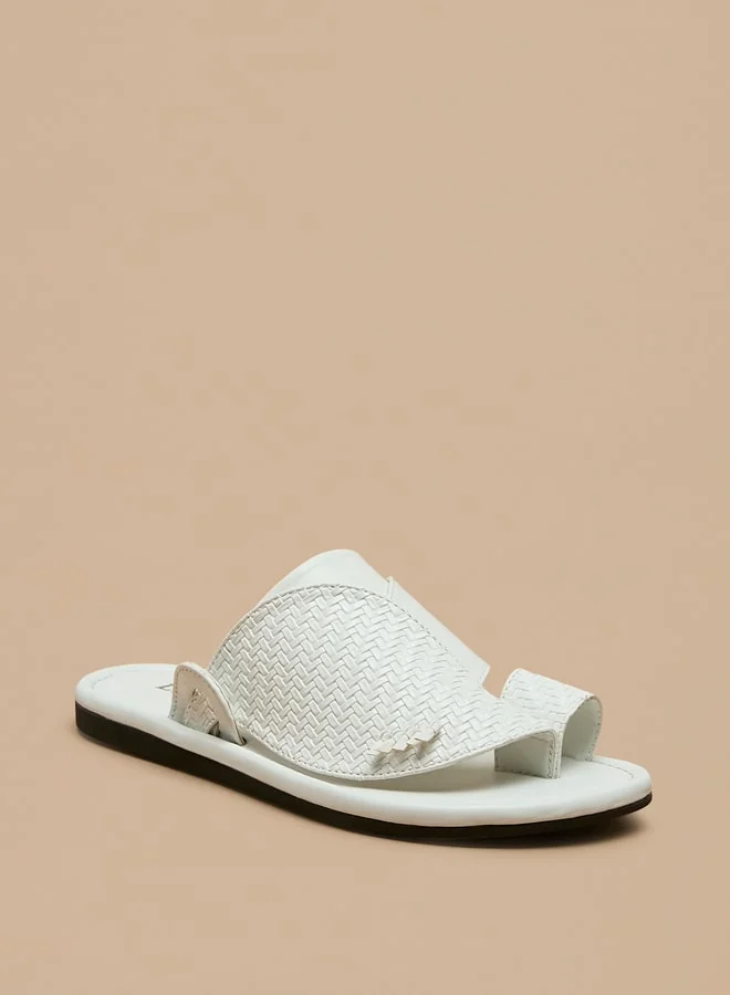 LBL by Shoexpress Boys Textured Slip-On Arabic Sandals