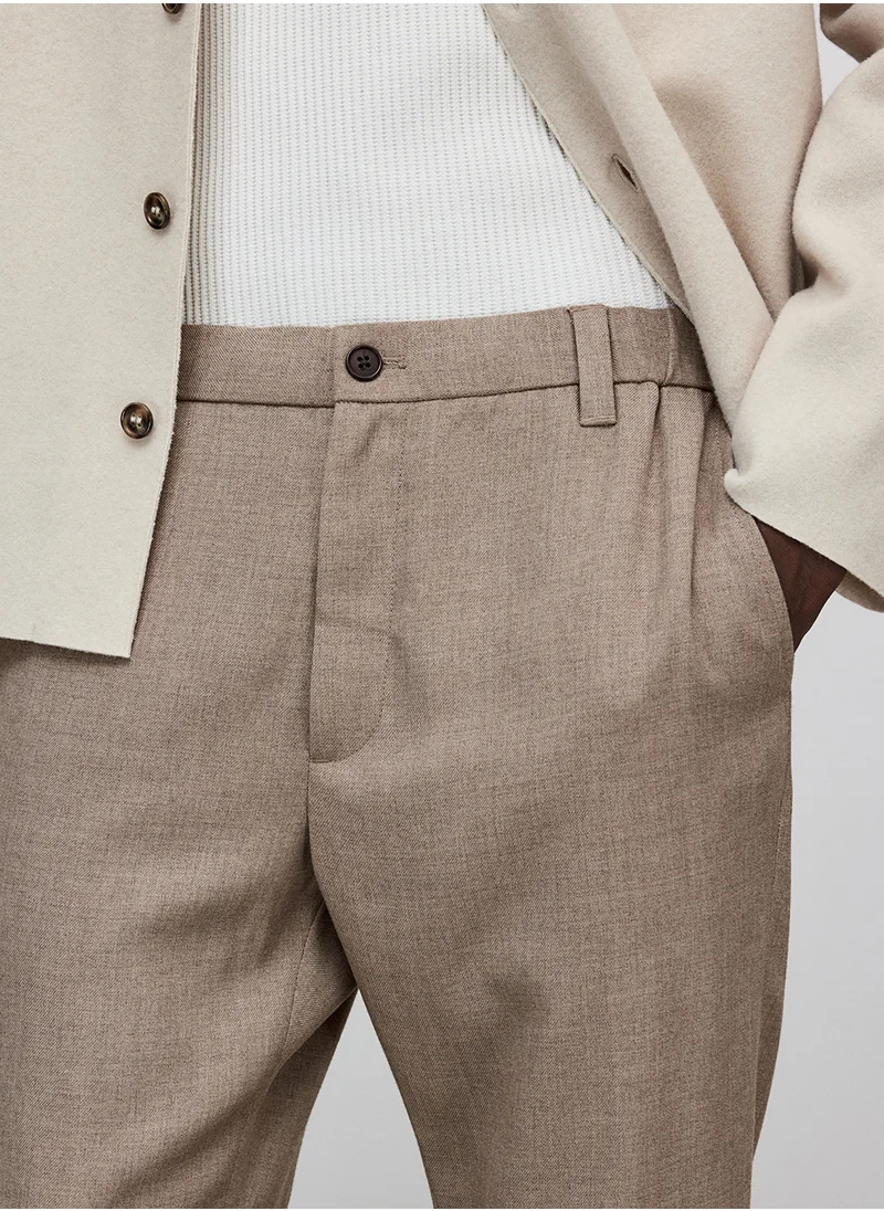 اتش اند ام Regular Fit Twill Trousers