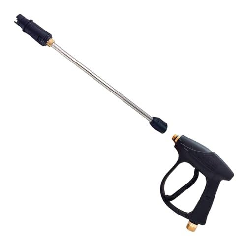 Viparth High Pressure Car Washer Gun with Adjustable Nozzle | Heavy Duty Spray Gun with Lock Trigger & Extension Rod | Suitable for Every Pressure Washer | Universal Fitting | M22 - Image 2
