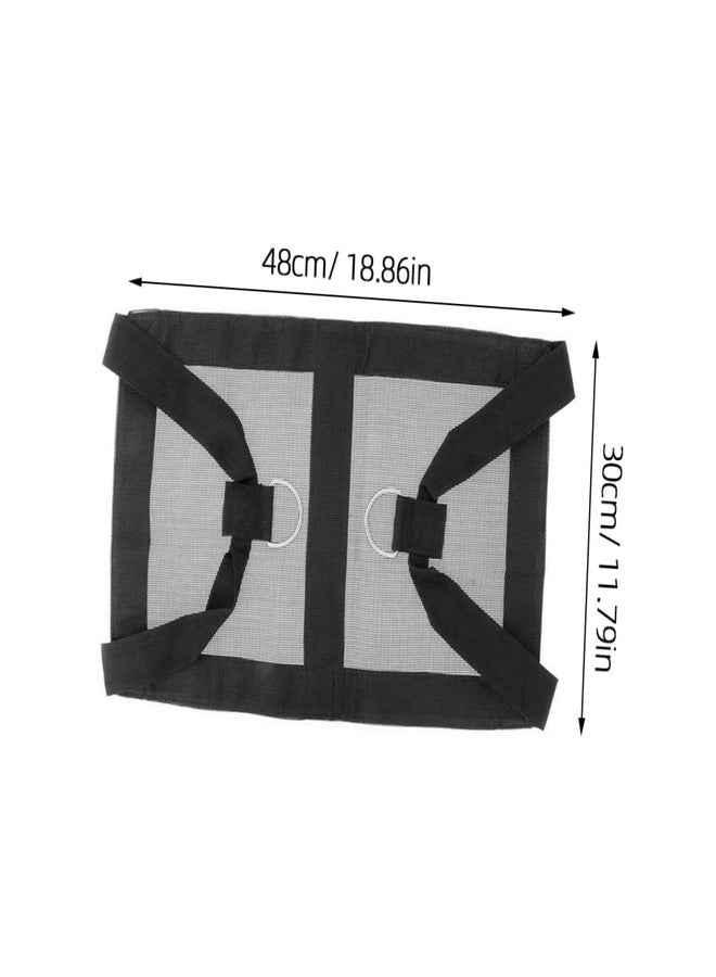 balacoo pet Spreader Hanging Scale Sling Alpaca Hanging Weight Sling Goat Lifting Harness Calf Scale Hanging Harness Pet Weighing Sling Breathable Calf Sling Animal Scale Nylon Lamb - Image 2