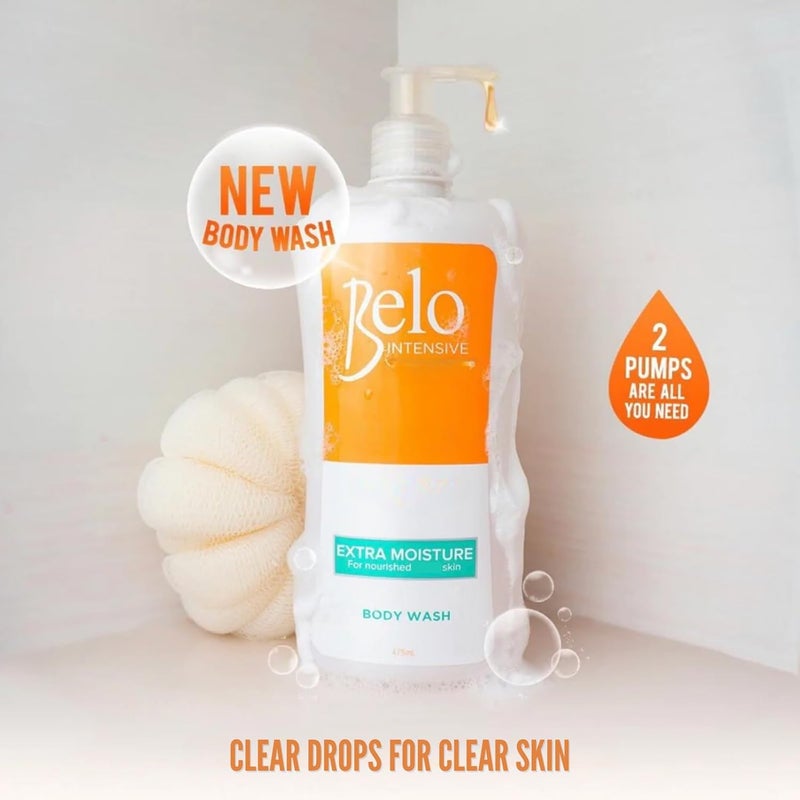 Belo Essentials Intensive Body Wash Hydrating Cleanser with Glycerin Smooth Lather Daily Shower Gel for Even Tone Skincare 475ml - Image 5