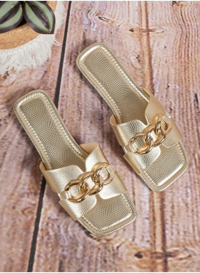 شي إن شباشب نسائية بحرف H، أنيقة وعصرية، بتصميم روماني، شباشب سهلة الارتداء، ألوان أسود/بني حليبي/بيج، مسطحة بزخارف بارزة، مريحة، يوصي بها مدونو الموضة، أحذية ديزرت كي الفرنسية بكعب عالٍ ونعل سميك، صنادل، أحذية شاطئ، شباشب سهلة الارتداء بتصميم جنيات، شباشب سهلة الارتداء بتصميم فرنسي من Love Support، كعب منخفض، مقدمة مدورة، تصميم Ins، مقاومة للتآكل ومضادة للانزلاق، تصميم بسيط، نعال بنقشة جلد التمساح مع إكسسوارات معدنية مزخرفة، شباشب مسطحة سهلة الارتداء متعددة الاستخدامات وعصرية لفصل الصيف. - Image 4