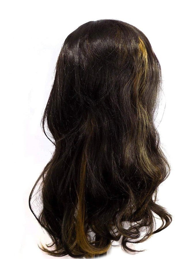 بوكسو شعر مستعار طويل مجعد كثيف للنساء من بوكسو بيوتي، 29 بوصة، بني داكن، عبوة من قطعة واحدة - Image 4