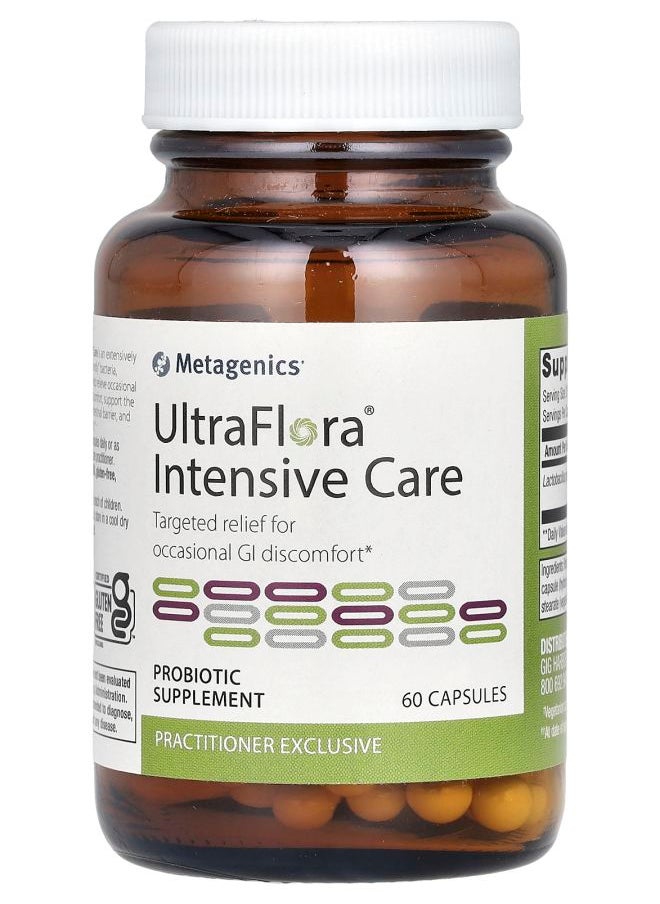 Metagenics UltraFlora Intensive Care 60 Capsules 