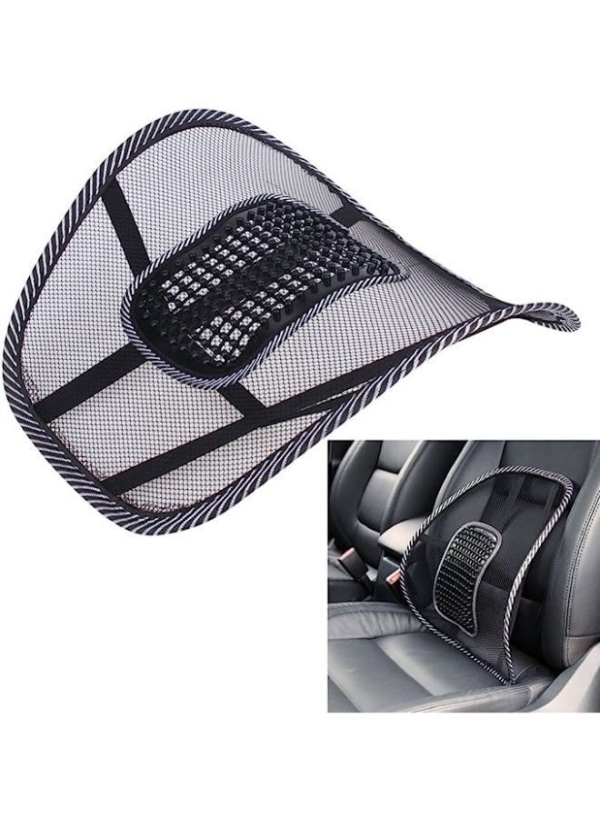 Comfortable Mesh Chair Relief Lumbar Back Pain Support Car Cushion Office Seat Chair - Image 1