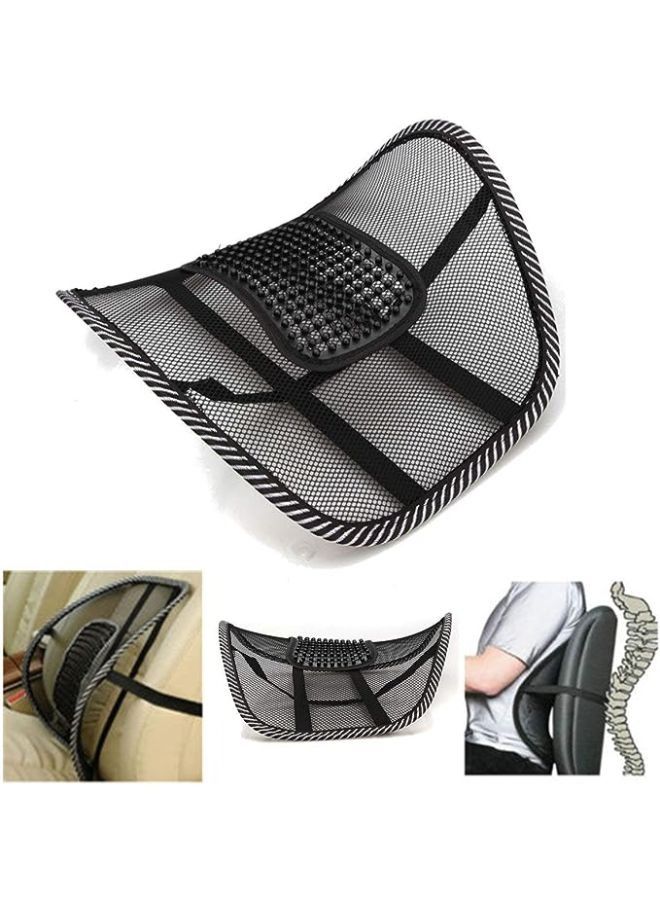 Comfortable Mesh Chair Relief Lumbar Back Pain Support Car Cushion Office Seat Chair - Image 2