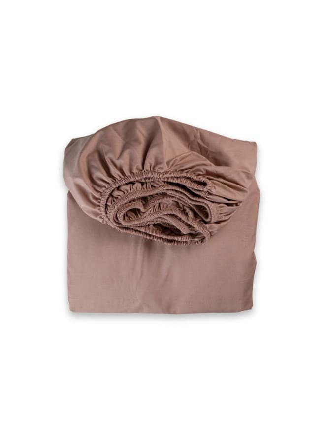 ب كومفورت  طقم ملاية أستك قطن بني - Image 3