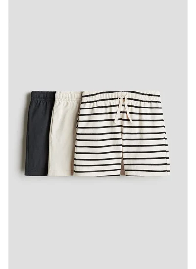 H&M 3-pack cotton jersey shorts