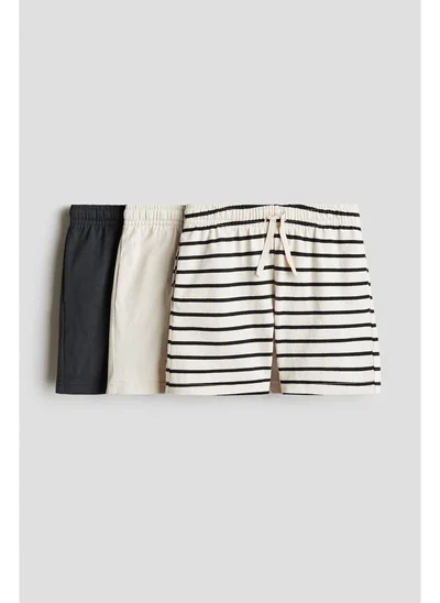 H&M 3-pack cotton jersey shorts
