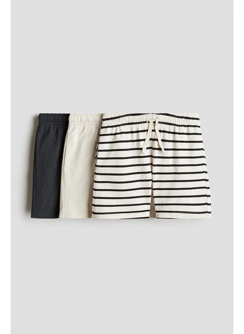 اتش اند ام 3-pack cotton jersey shorts